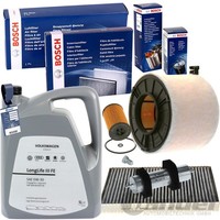 Bosch Filterset+Oe VW 0W30 ÖL Passend FüR 2.0 TDI Audi A4 B9 A5 F57 53 Q5 FY