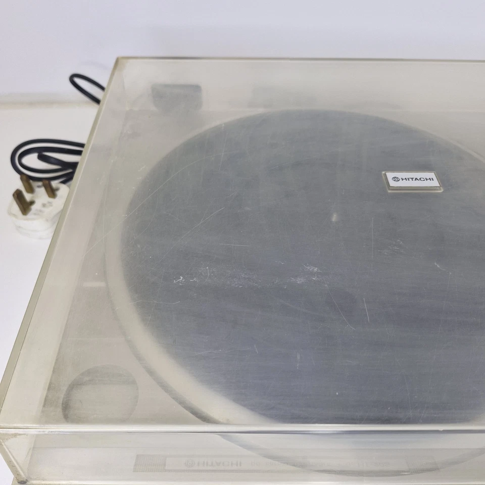 Hitachi HT-20S DC Servo Turntable Plattenspieler funktionstüchtig - Bild 3 von 4
