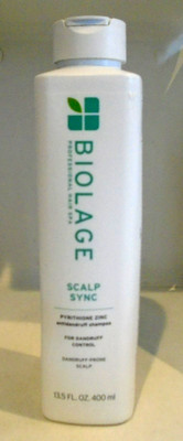 Matrix Biolage Scalp Sync Pyrithione Zinc Antidandruff Shampoo 400 mL/13.5 oz