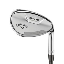 CALLAWAY OPUS PLATINUM CHROME LOB WEDGE 60°-10° (BOUNCE) S GRIND STEEL WEDGE FLE