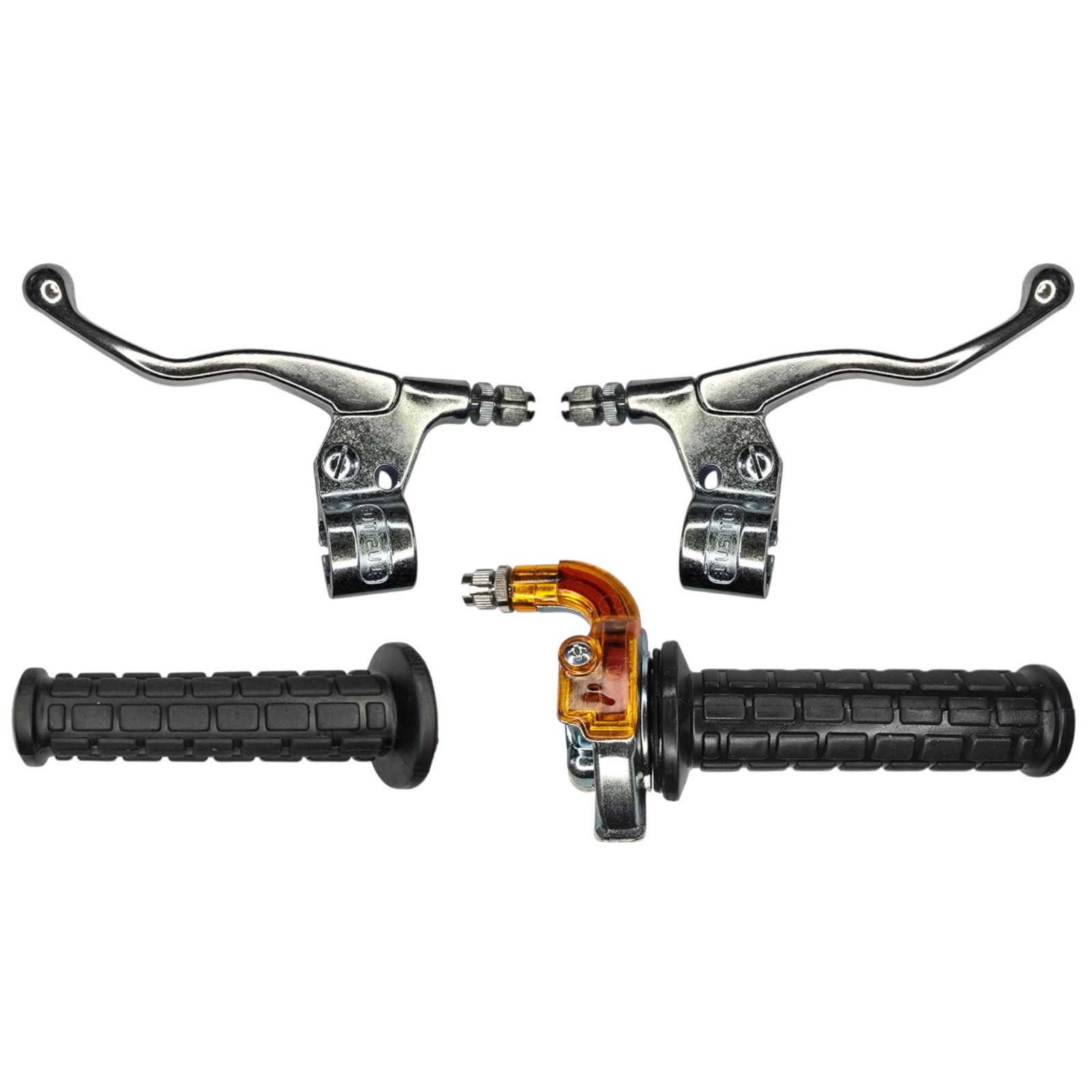 Poignée moto 22mm pour éliminer les vibrations du guidon et glissements
