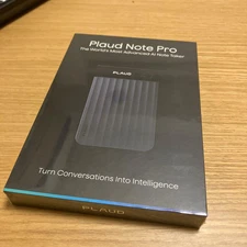 PLAUD Note Pro CDTBK1GXXXXX01 AI Voice Recorder ChatGPT MagSafe Black New
