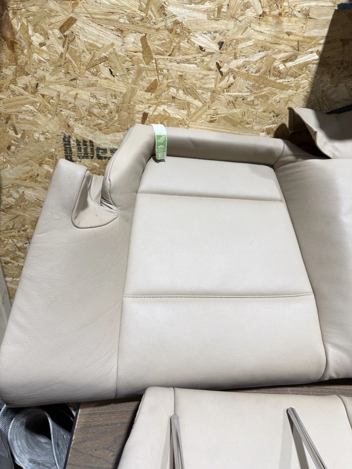 Asiento trasero BMW E46 convertible superior beige tostado 00-06 323ci 325ci 328ci 330ci Foto 4 de 4