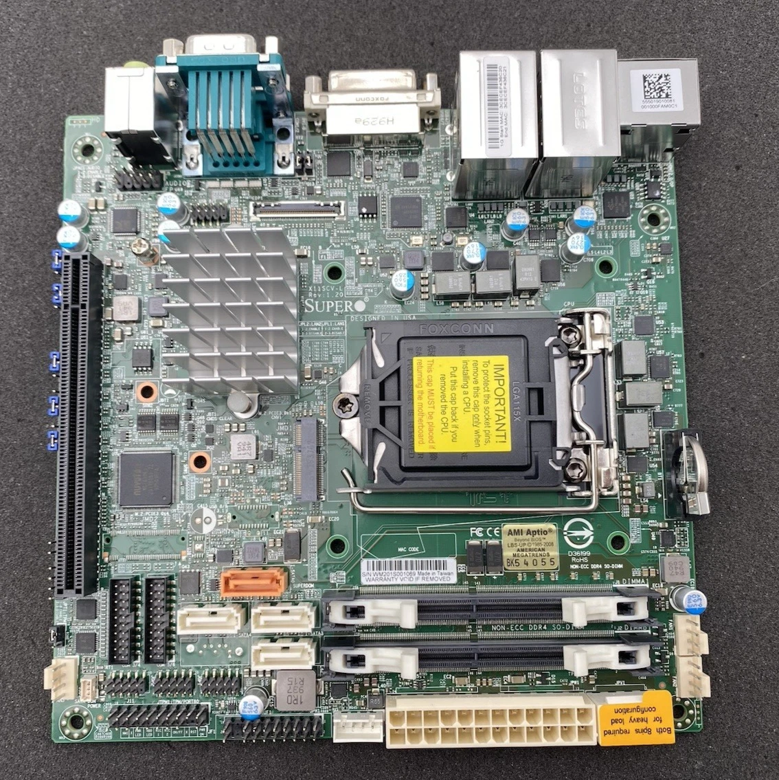 Supermicro Mini-ITX Computer Motherboards for sale | eBay