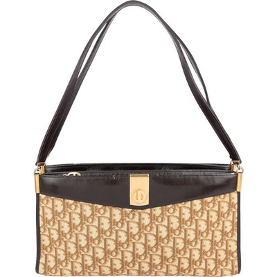 Christian Dior Trotter Monogram Vintage Shoulder Bag Tasche
