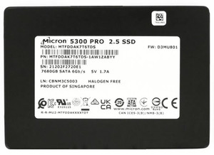 Micron 5300 Pro 7,68TB 2,5" SATA 6Gb/s