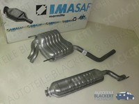 Imasaf Auspuff Set Ab Kat für Mercedes C-Klasse+Kombi C200+C220 (202) 1993-1996