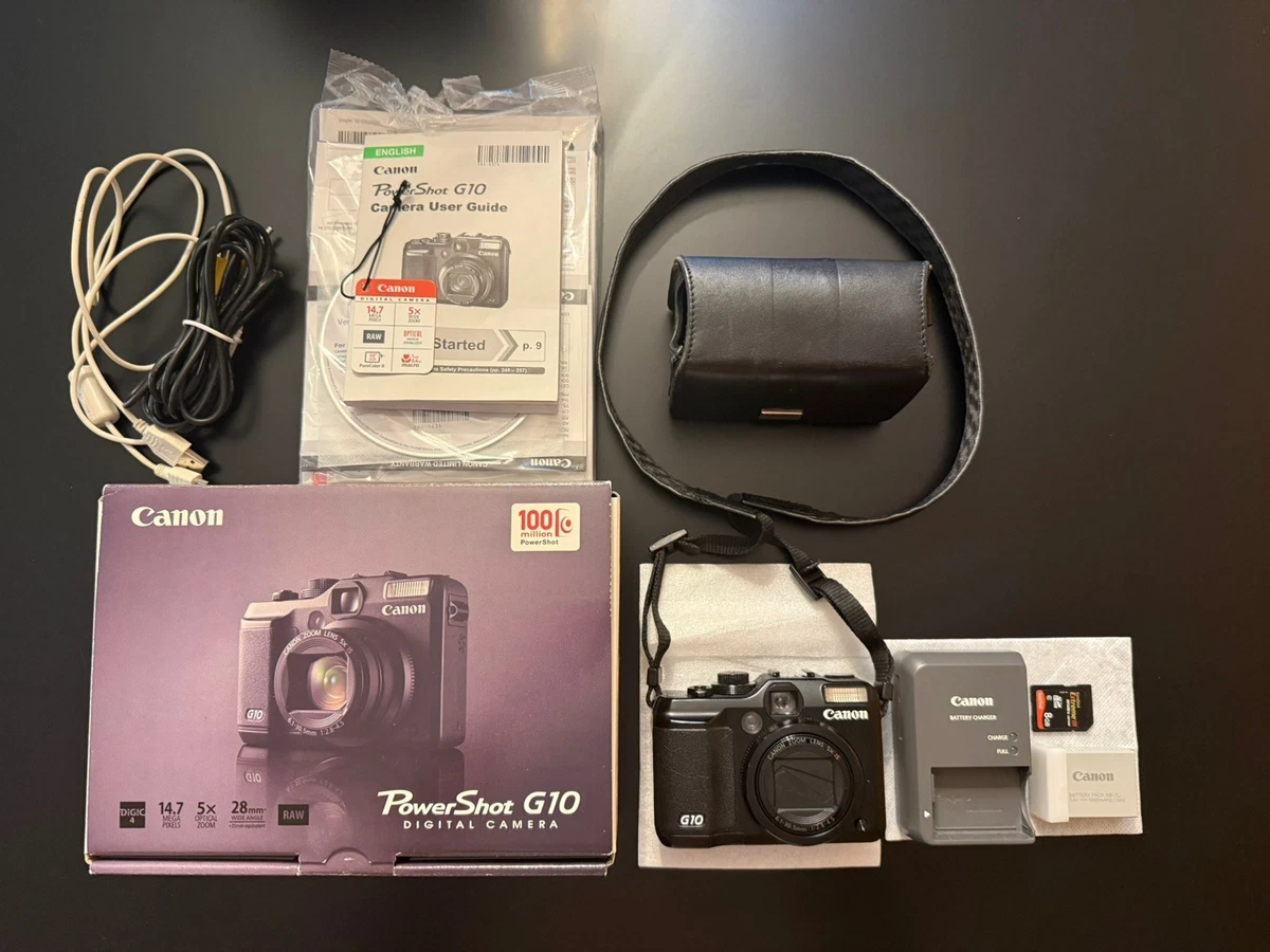 Preços baixos em Câmeras digitais Canon PowerShot G10 | eBay