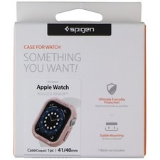 Spigen Rugged Armor Case for Apple Watch 9/8/SE2/7/6/5/4 41-40mm - Rose Gold