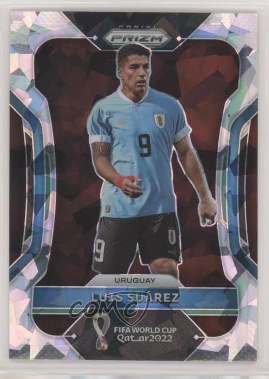 2022 Panini Prizm World Cup Qatar Ice Prizm Luis Suarez #280 7iu