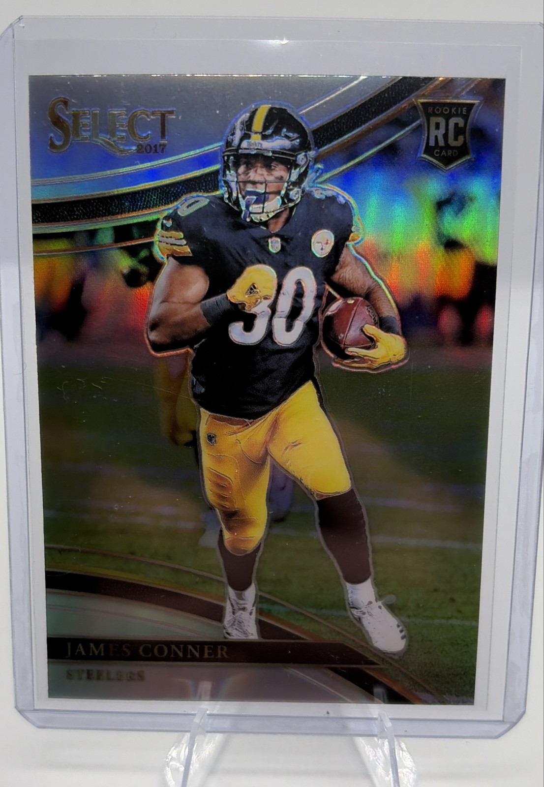 2017 Panini Select - Field Level James Conner #227 Silver Prizm (RC)