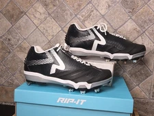Rip-It Women's Size 11 M Ringor Pro Metal Softball Spike Black 