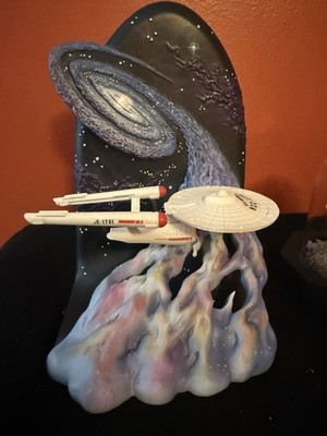 1993 STAR TREK U.S.S. Enterprise NCC 1701 3D Willitts Designs Sculpture diorama