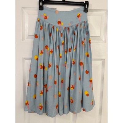 NWT Stella McCartney Kids Girls Multicoloured Skirt Blue/Red/Pink/Yellow Sz 8 
