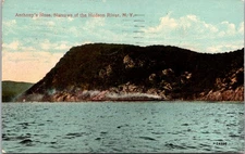 New York NY Narrows of the Hudson River Anthonys Nose 1910s Postcard