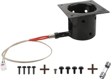 Heavy Duty Steel Porcelain-Enameled Fire Burn Pot and Hot 