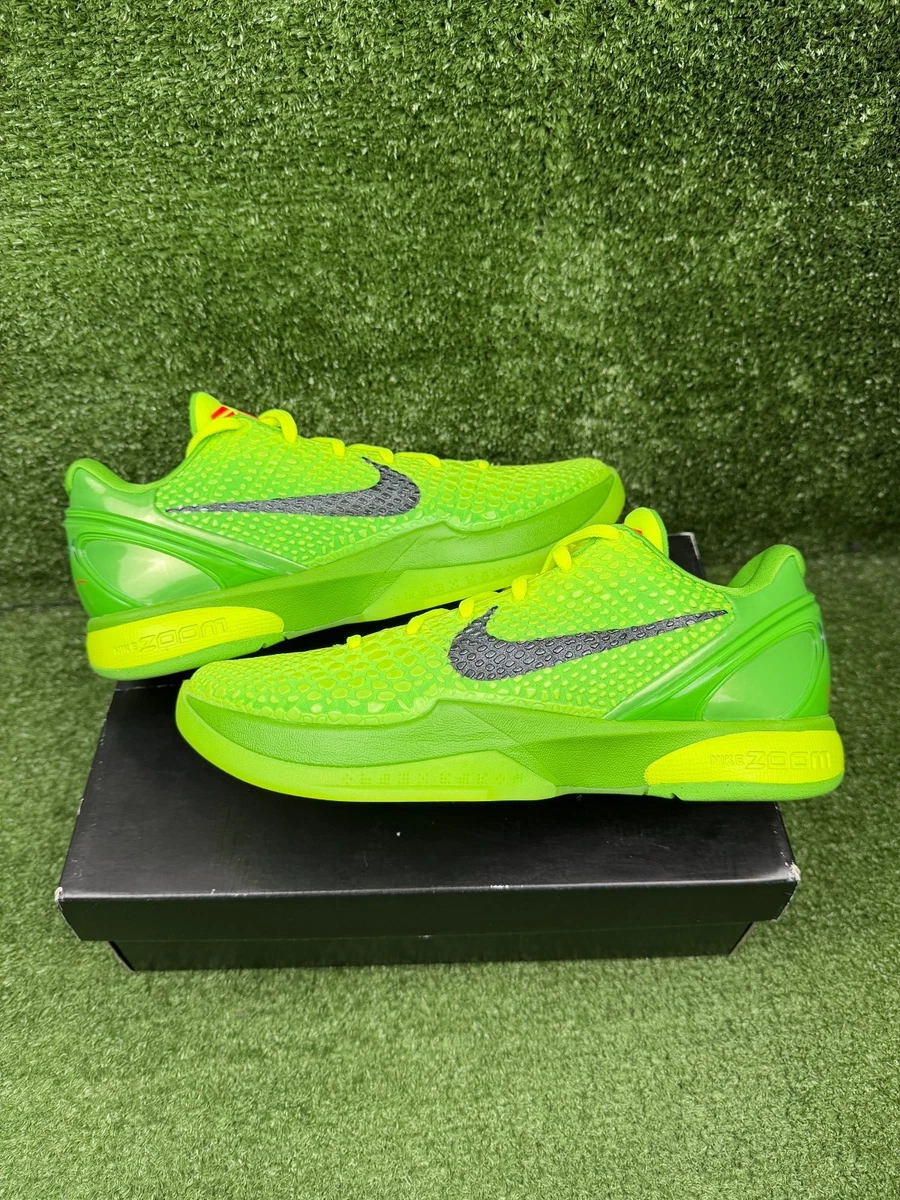 Nike Zoom Kobe 6 Protro Low Grinch | eBay