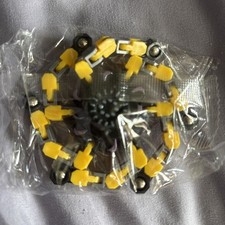 Deformable Fingertip Transformable Robot Gyro Spin Top Fidget Spinner yellow