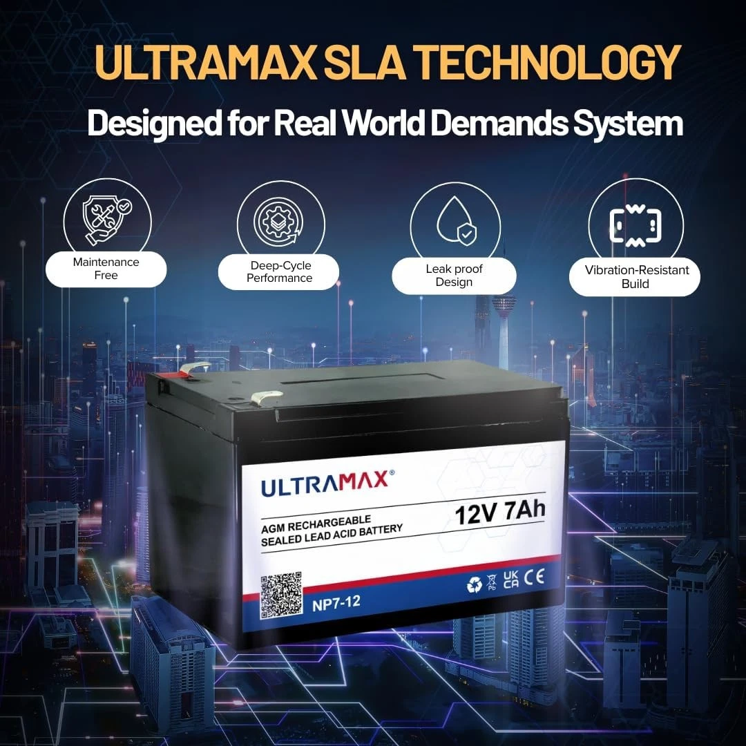 Ultramax AGM SLA VRLA Battery Technology