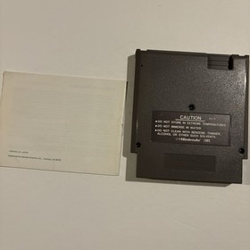 Bandai Golf Challenge Pebble Beach Nintendo NES 1989 With Manual Tested