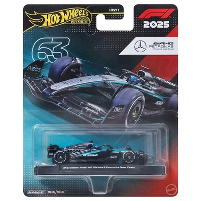 Hot Wheels Premium Formula 1 2025 Mercedes AMG Petronas F1 Team #63 - Image 1 of 4