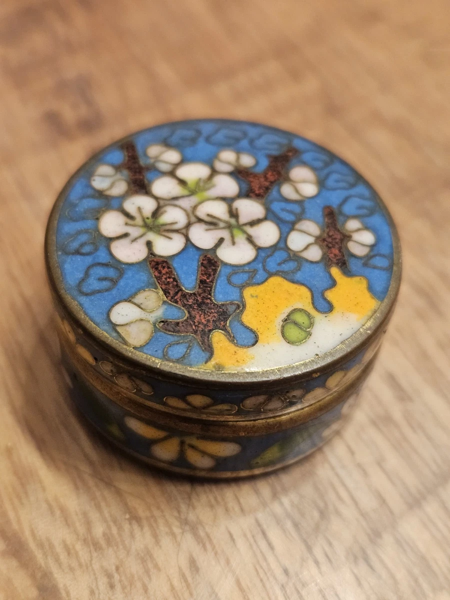 paire de vases (2) - Émail cloisonné - Chine - Seconde