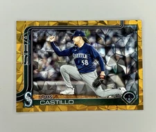 2025 Topps Series 1 - Luis Castillo - Gold Diamate /50 SP