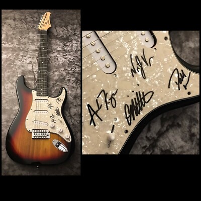 GFA Schmuckstück Collin Walsh x4 Band * GRAYSCALE * Signierte E-Gitarre G3 COA