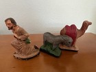9 pc Vtg Christmas NATIVITY SCENE  Plaster Chalkware  Handpainted — photo 4