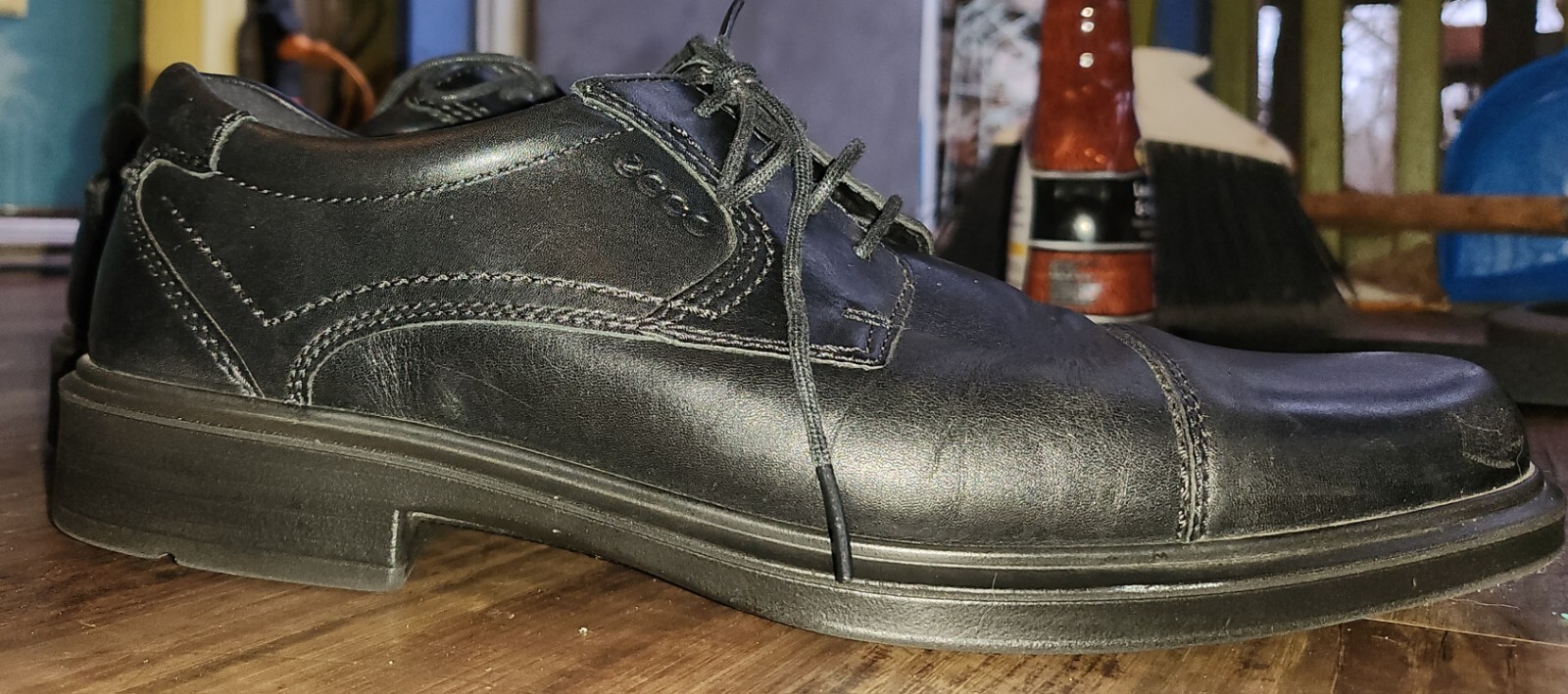 ecco cap toe