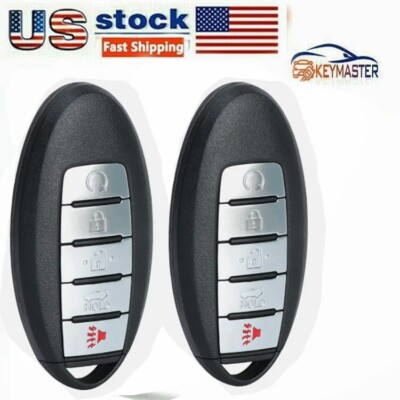 2X S180144906 Prox Remote Key Fob for Nissan Maxima 2019-2021 KR5TXN7 433.92MHz