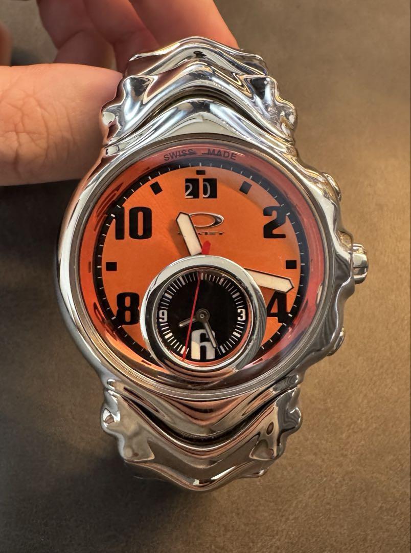 Oakley Judge II Dual Time Orange Dial Men's Watch | eBay Oakley Judge II Dual Time Orange Dial Men's Watch | eBay