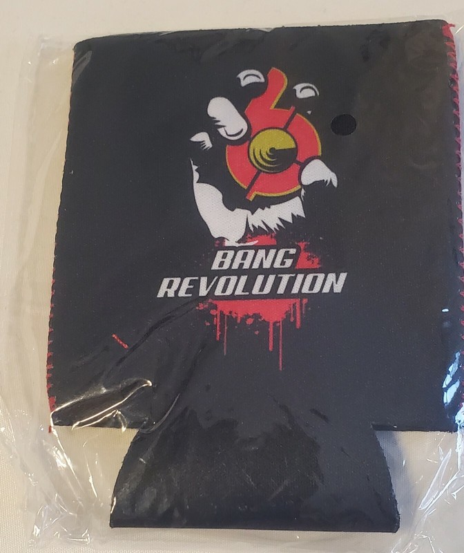 Bang Energy Drink Coozie Fuel Your Destiny Arnold Expo New