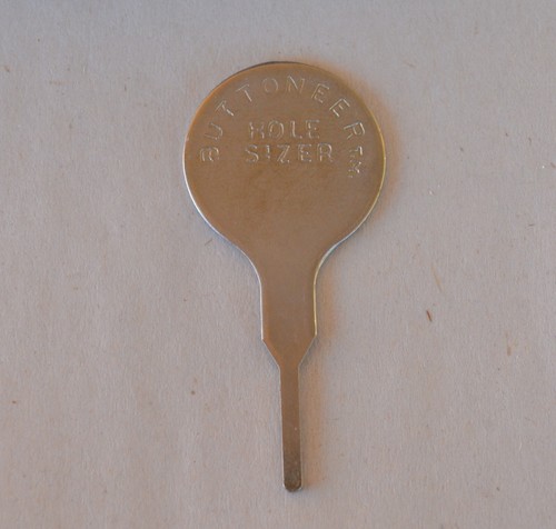 VTG Dennison Buttoneer Plastic Case Instruction Booklet & a Few Supplies - Picture 11 of 14