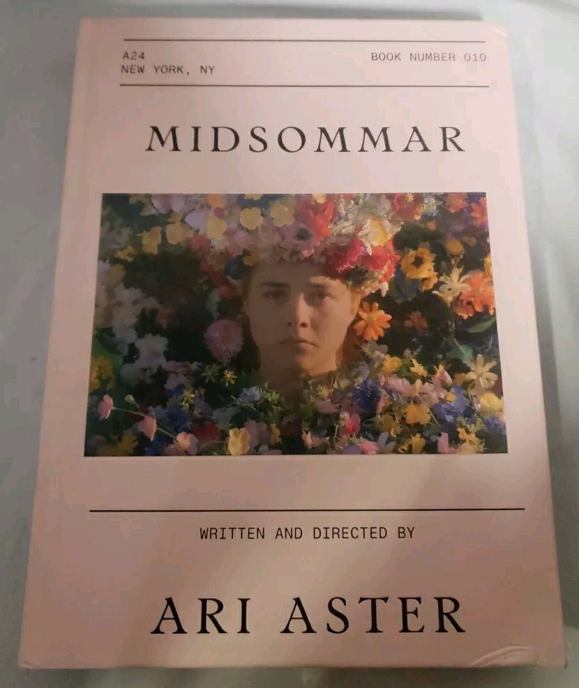 【新品】ミッドサマー A24 MIDSOMMAR SCREENPLAY BOOK A24 'Midsommar' Merch Collection Release Info | Hypebeast