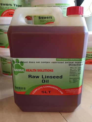 Raw Linseed Oil 5ltr for horses (Perth Metro only) - Picture 2 of 2