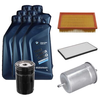 FEBI BILSTEIN Inspektionspaket 7L BMW Twin Power Turbo 5W-30 für 5er E34 520i