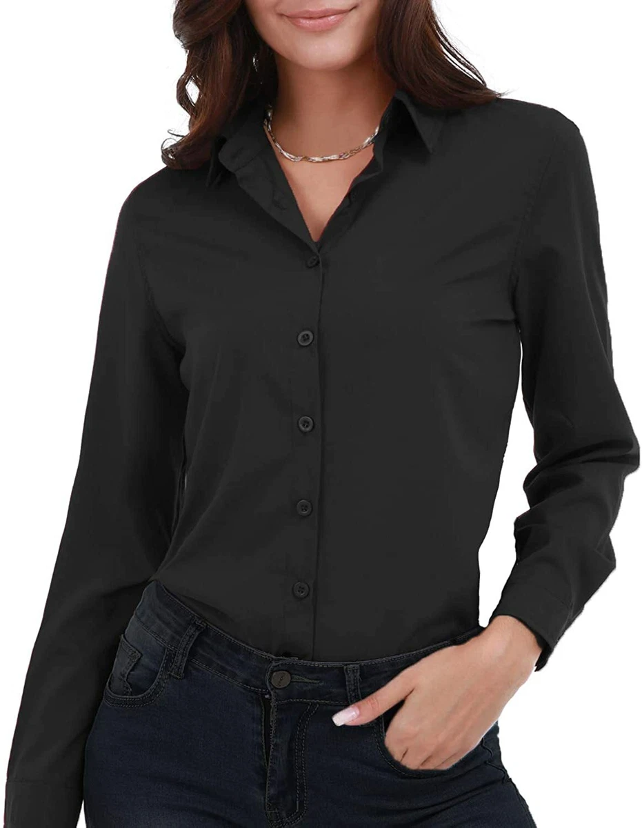 plus size fitted button down shirt