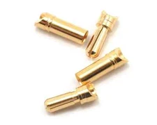 ProTek PTK-5031 RC 3.5mm "Super Bullet" Gold Connectors Male to Female 2pk