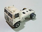 Hot Wheels Workhorses Truck Cab Only White Movin' On Hong Kong 1973 Diecast 9545