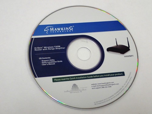 NOS! HAWKING HAWNR1 HI-GAIN WIRELESS-150N ROUTER w/ RANGE AMPLIFIER - Picture 8 of 12