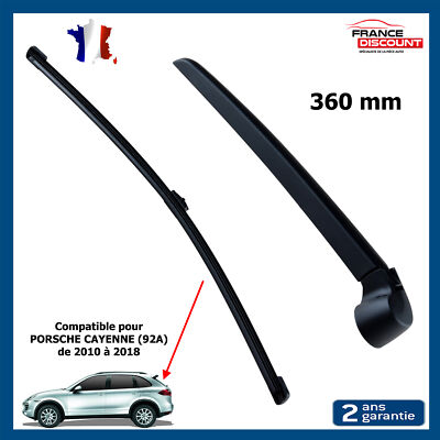 Jeu De Bras Balai D'Essuie-Glace Arrière Pour Porsche Cayenne S Pre-GTS (2002-2010) - Neuf Uxcell