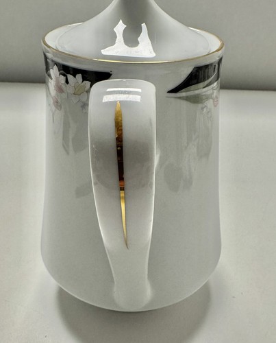 Crown Ming Fine China ~Michelle~ Coffee Tea Pot with Lid Jian Shiang EUC - Picture 7 of 16
