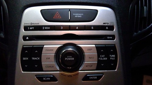 Audio & Visual Equip.(radio) HYUNDAI GENESIS 09 10 11 12 - Picture 2 of 6