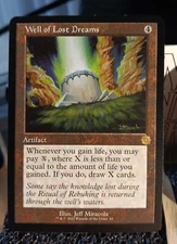 MTG Well Of Lost Dreams 62 Retro Frame The Brother's War Magic The Gathering 