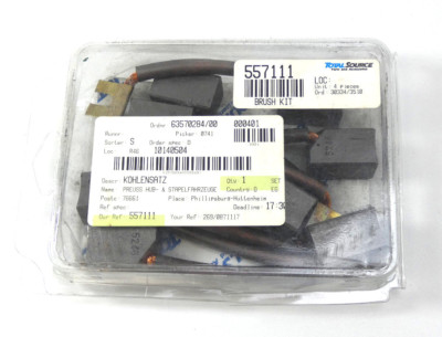 Total Source Kohlensatz Brush Kit 557111 Ersatzteil Gabelstapler 4 Paar NEU OVP