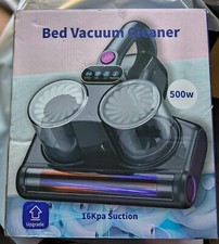 Mattress Vacuum Cleaner w/ UV16Kpa Suction, 253.7nm UV-C Ligth, HEPA Filter