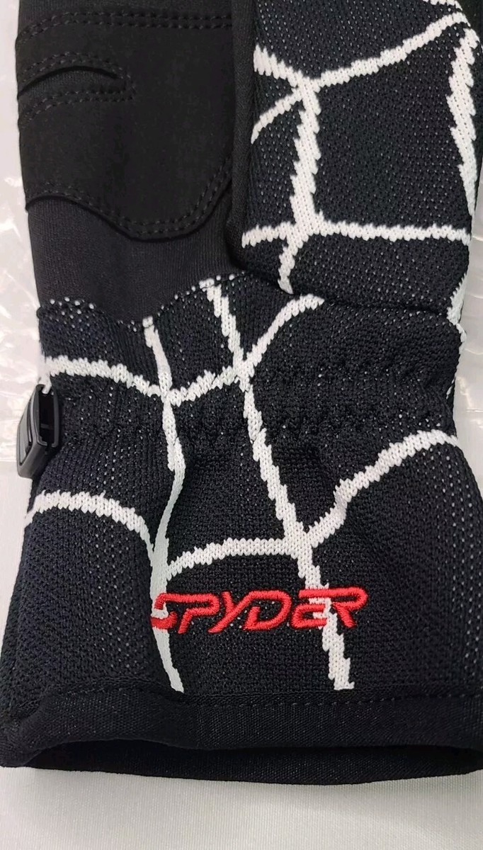 Supreme x Spyder Gloves Jacquard Knit Graphics | Sz MEDIUM