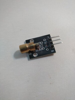 2 Stück 650NM Laser Transmitter Modul mit Sensor Receiver KY-008