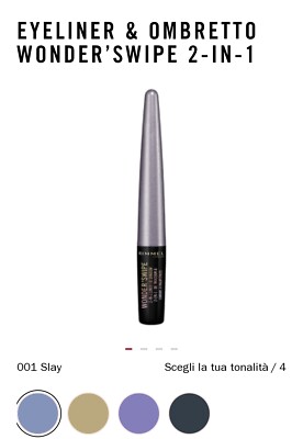 EYELINER & OMBRETTO WONDER SWIPE 2-IN-1 RIMMEL